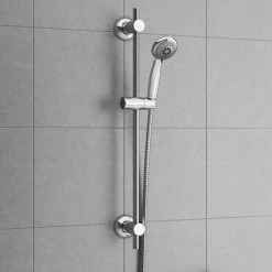 Apollo Wall Mounted Thermostatic Bath Shower Mixer + Slider Rail Kit -Shower Sets Shop 4BSMT SK1 d2 460
