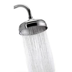 Aqualisa - Aquatique Thermo Exposed Thermostatic Valve with 5" Drencher Head & Riser Rail - Chrome - 500.10.01-551.01 -Shower Sets Shop 500.00.01 550.01 D2N 460