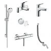 Hansgrohe Over Bath Taps & Shower Package 2 Hansgrohe Over Bath Taps & Shower Package -Shower Sets Shop 88100995 P