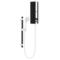 AQUAS Fit Ergo Manual 9.5KW Black + White Electric Shower