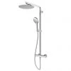 AQUAS Turbo 110 Thermostatic Shower System - Chrome - A000462 1 AQUAS Turbo 110 Thermostatic Shower System - Chrome - A000462 -Shower Sets Shop A000462 p