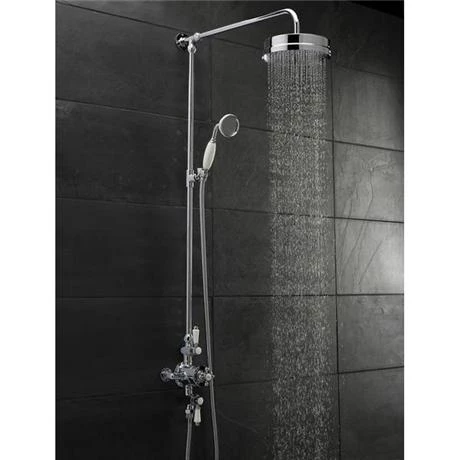 Hudson Reed Triple Exposed Thermostatic Shower Valve w/ Luxury Rigid Riser Kit 5 Hudson Reed Triple Exposed Thermostatic Shower Valve w/ Luxury Rigid Riser Kit - Image 3