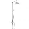 Hudson Reed Triple Exposed Thermostatic Shower Valve w/ Luxury Rigid Riser Kit 2 Hudson Reed Triple Exposed Thermostatic Shower Valve w/ Luxury Rigid Riser Kit -Shower Sets Shop A3089E A3606 nw p