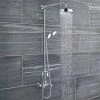 Hudson Reed Traditional Thermostatic Shower Valve & Rigid Riser Kit - A3117 -Shower Sets Shop A3117 P