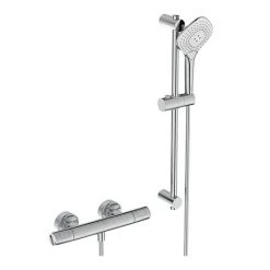 Ideal Standard Ceratherm T100 Exposed Thermostatic Shower Mixer Pack - A7237AA