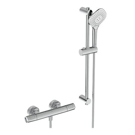 Ideal Standard Ceratherm T100 Exposed Thermostatic Shower Mixer Pack - A7237AA 3 Ideal Standard Ceratherm T100 Exposed Thermostatic Shower Mixer Pack - A7237AA