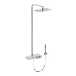 Ideal Standard Ceratherm S200 Exposed Thermostatic Shelf Shower System - A7332AA -Shower Sets Shop A7332AA D6 460