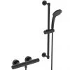 Ideal Standard Silk Black Ceratherm T25 Exposed Thermostatic Shower System - A7569XG -Shower Sets Shop A7569XG P