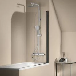 Ideal Standard Ceratherm T100 Exposed Thermostatic Bath Shower System - A7591AA -Shower Sets Shop A7591AA D5 460