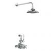 Burlington Avon Thermostatic Exposed Single Outlet Shower Valve with Fixed Head 1 Burlington Avon Thermostatic Exposed Single Outlet Shower Valve with Fixed Head -Shower Sets Shop AF1S V16 P