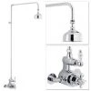 Traditional Twin Exposed Shower Valve & Rigid Riser Kit w 4" Apron Fixed Shower 1 Traditional Twin Exposed Shower Valve & Rigid Riser Kit w 4" Apron Fixed Shower -Shower Sets Shop AG302 JTY027 nw p