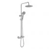 BagnoDesign Aquaeco Conrad Chrome Thermostatic Shower Mixer 1 BagnoDesign Aquaeco Conrad Chrome Thermostatic Shower Mixer -Shower Sets Shop AQM CND T514 CP P