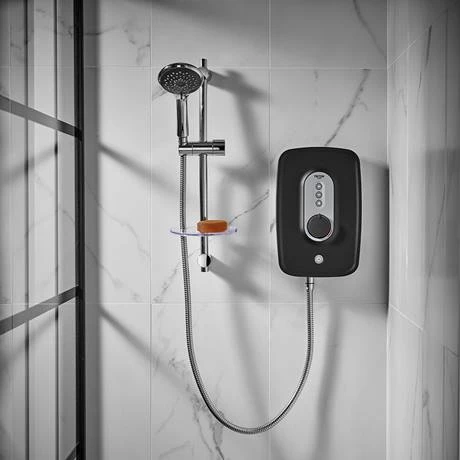 Triton Danzi 8.5kw Electric Shower - Black - ARDANZ08BLK 4 Triton Danzi 8.5kw Electric Shower - Black - ARDANZ08BLK - Image 2