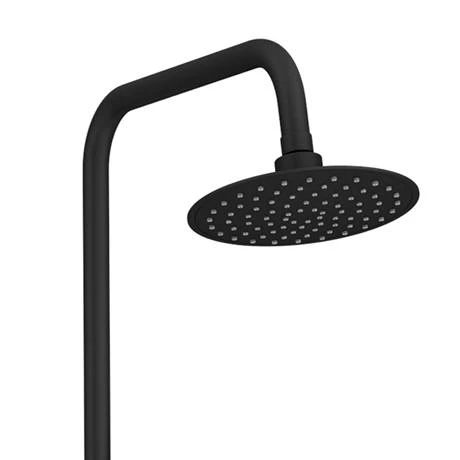 Arezzo Modern Round Thermostatic Shower - Matt Black 5 Arezzo Modern Round Thermostatic Shower - Matt Black - Image 3