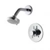 Aqualisa - Aspire DL Concealed Thermostatic Shower Valve with Wall Mounted Fixed Head - ASP001CF -Shower Sets Shop ASP001CF P