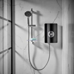 Triton - Aspirante 8.5kw Electric Shower - Black Gloss - ASP08GSBLK -Shower Sets Shop ASP08GSBLK A5 460 1