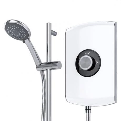 Triton Amore 8.5kW Electric Shower - Gloss White - ASPAMO8GSWHT 7 Triton Amore 8.5kW Electric Shower - Gloss White - ASPAMO8GSWHT - Image 5