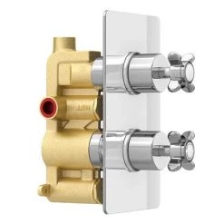 Astoria Traditional Concealed Shower Valve inc. 8" Head with Arm -Shower Sets Shop ATCSV8H d6 460