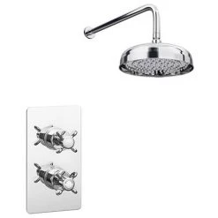 Astoria Traditional Concealed Shower Valve inc. 8" Head with Arm -Shower Sets Shop ATCSV8H nd1 460
