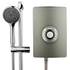 Triton - Aspirante 8.5kw Electric Shower - Gun Metal - ASP08GUNMTL