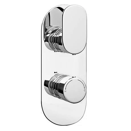 Bosa Modern Shower Package with Concealed Valve + Round Rainfall Head 4 Bosa Modern Shower Package with Concealed Valve + Round Rainfall Head - Image 2