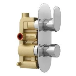 Bosa Modern Shower Package with Concealed Valve + Round Rainfall Head 13 Bosa Modern Shower Package with Concealed Valve + Round Rainfall Head -Shower Sets Shop BSPK1 d5 460