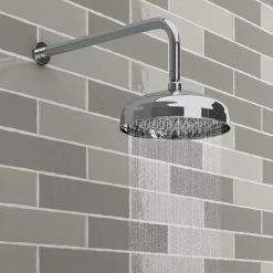 Belmont Traditional Shower Package - Concealed Valve with Fixed Head & Slider Kit 13 Belmont Traditional Shower Package - Concealed Valve with Fixed Head & Slider Kit -Shower Sets Shop BTSP d6 460