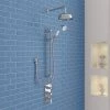 Belmont Traditional Shower Package - Concealed Valve with Fixed Head & Slider Kit -Shower Sets Shop BTSP np