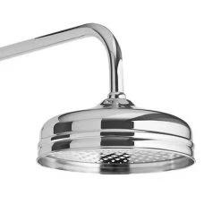 Hudson Reed Topaz Black Triple Thermostatic Shower Valve with Rigid Riser Kit + Bath Spout -Shower Sets Shop BTSVT103 d1 460