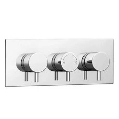 Cruze Shower Package (inc. 400mm Ceiling Mounted Head + Wall Mounted Handset) -Shower Sets Shop CCSP01 d3 460