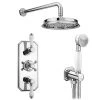 Chatsworth 1928 Traditional Shower with Concealed Valve, 8" Head + Handset 1 Chatsworth 1928 Traditional Shower with Concealed Valve, 8" Head + Handset -Shower Sets Shop CHTV63PK2 p