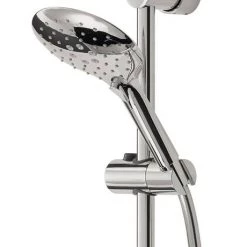 Bristan Claret Thermostatic Exposed Bar Shower with Rigid Riser - CLR-SHXDIVFF-C -Shower Sets Shop CLR SHXDIVFF C detail4n 460