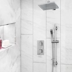 Bristan Cobalt Recessed Dual Control Shower Pack