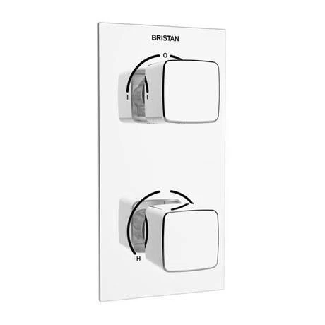 Bristan Cobalt Recessed Dual Control Shower Pack 4 Bristan Cobalt Recessed Dual Control Shower Pack - Image 2