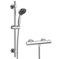 Cruze Bar Shower Package with Valve + Slider Rail Kit