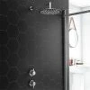 Cruze Round Concealed Individual Stop Tap + Thermostatic Control Valve with 300mm Shower Head 1 Cruze Round Concealed Individual Stop Tap + Thermostatic Control Valve with 300mm Shower Head -Shower Sets Shop CRZ ISV PK1 np