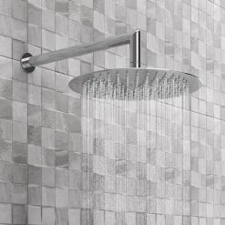 Cruze Round Concealed Individual Stop Tap + Thermostatic Control Valve with 300mm Shower Head 11 Cruze Round Concealed Individual Stop Tap + Thermostatic Control Valve with 300mm Shower Head -Shower Sets Shop CRZ ISV PK1 nwd4 460