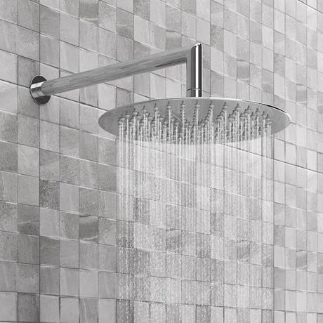 Cruze Round Concealed Individual Stop Tap + Thermostatic Control Valve with 300mm Shower Head 7 Cruze Round Concealed Individual Stop Tap + Thermostatic Control Valve with 300mm Shower Head - Image 5
