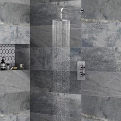 Cruze Concealed Modern Shower Package with Valve + Fixed Round Head 12 Cruze Concealed Modern Shower Package with Valve + Fixed Round Head -Shower Sets Shop CRZ SCV PK n d1 460