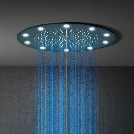 Cruze 400mm LED Round Shower Package with Concealed Valve + Handset 6 Cruze 400mm LED Round Shower Package with Concealed Valve + Handset - Image 4