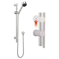 Cruze Shower Package inc. Valve, Slider + Overflow Filler -Shower Sets Shop CRZPK3 Detail2 460