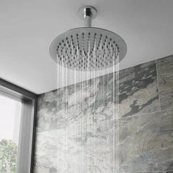 Cruze Modern Shower Package (Fixed Shower Head + Overflow Bath Filler) -Shower Sets Shop CRZSP PK detail2 460