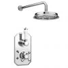 Chatsworth 1928 Traditional Shower Package with Concealed Valve + 8" AirTec Head 2 Chatsworth 1928 Traditional Shower Package with Concealed Valve + 8" AirTec Head -Shower Sets Shop CSV34 PK p