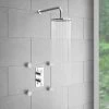Cruze Concealed Thermostatic Valve with Diverter, Fixed Shower Head + 4 Body Jets -Shower Sets Shop CVDPK1 prod