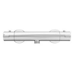Cruze Chrome Round Bar Shower Valve inc. Slide Rail Kit with Pencil Handset -Shower Sets Shop CZBVP80CH d5 460