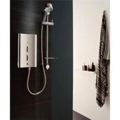 Mira - Escape 9.8kw Thermostatic Electric Shower - Chrome - 1.1563.011 -Shower Sets Shop ChromeEscape D1 375