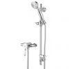 Bristan Colonial2 Thermostatic Surface Mounted Shower Valve + Adjustable Riser 2 Bristan Colonial2 Thermostatic Surface Mounted Shower Valve + Adjustable Riser -Shower Sets Shop Colonial2 Thermo Valve P