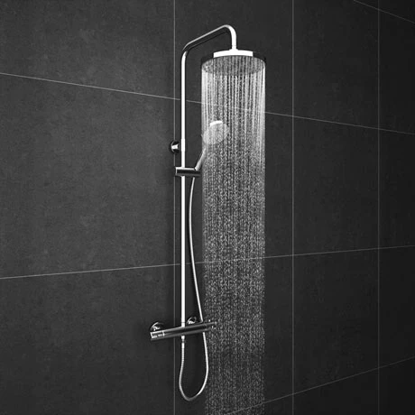 Cruze Modern Thermostatic Shower - Chrome 2 Cruze Modern Thermostatic Shower - Chrome