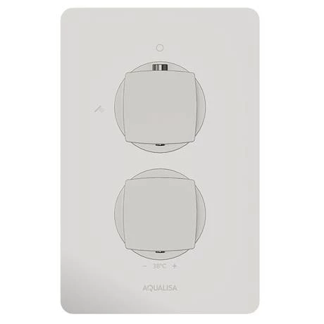 Aqualisa Dream Square Thermostatic Mixer Shower with Adjustable Head - DRMDCV1.AD.SQR 5 Aqualisa Dream Square Thermostatic Mixer Shower with Adjustable Head - DRMDCV1.AD.SQR - Image 3