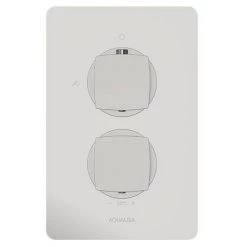 Aqualisa Dream Square Thermostatic Mixer Shower with Wall Fixed Head - DRMDCV1.FW.SQR -Shower Sets Shop DRMDCV1.FW .SQR D2 460